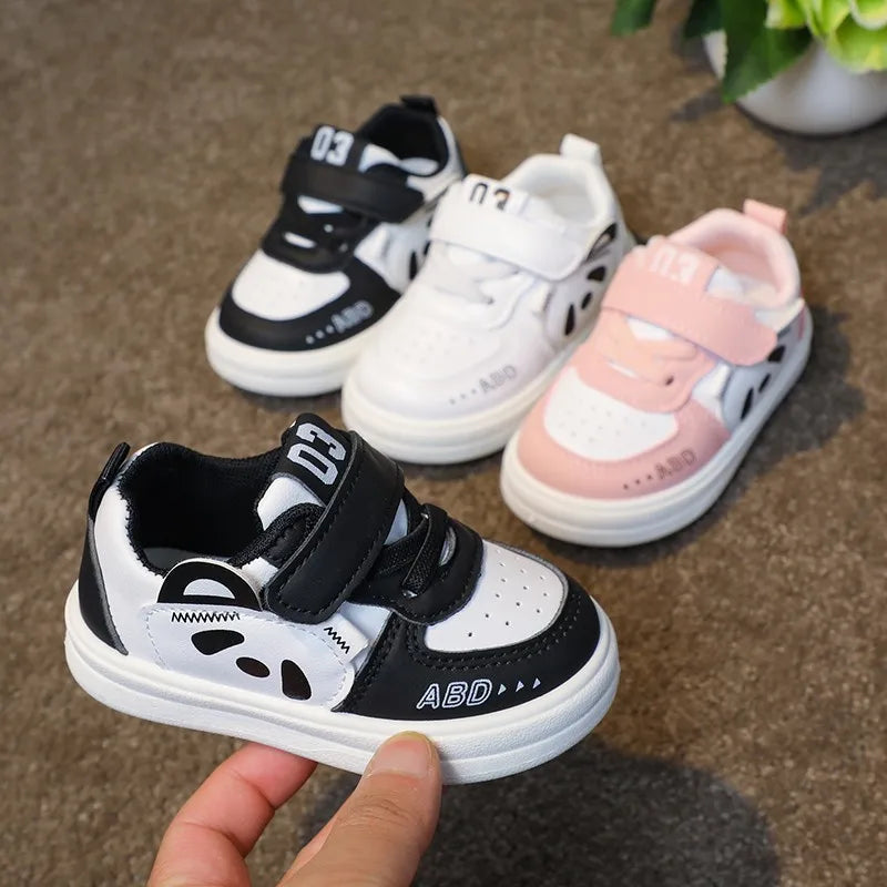 Rola Classmate Spring Autumn Genuine Leather Upper Rubber Outsole Canvas Lining Children's Sneakers