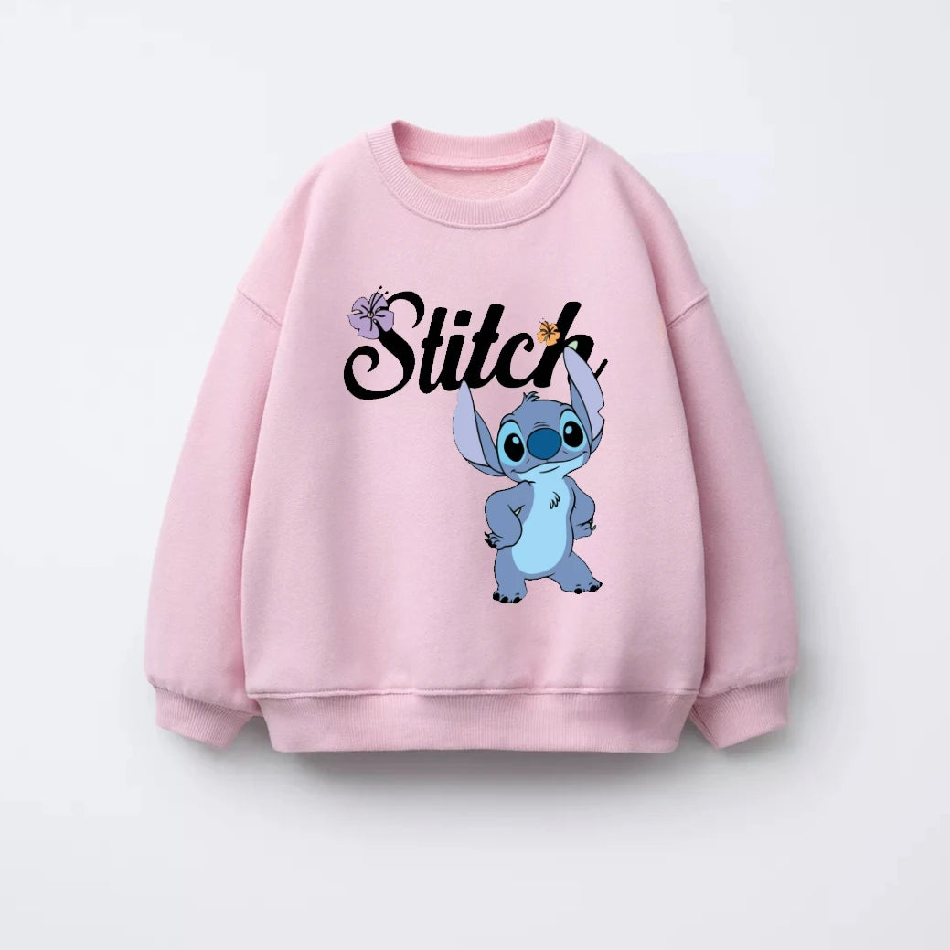 Pluto Sweatshirts Solid Color Pants 2Piece/Set Autumn Clothing Outer Wear Toddler New Cartoon Printed Hoodies Loose Trousers