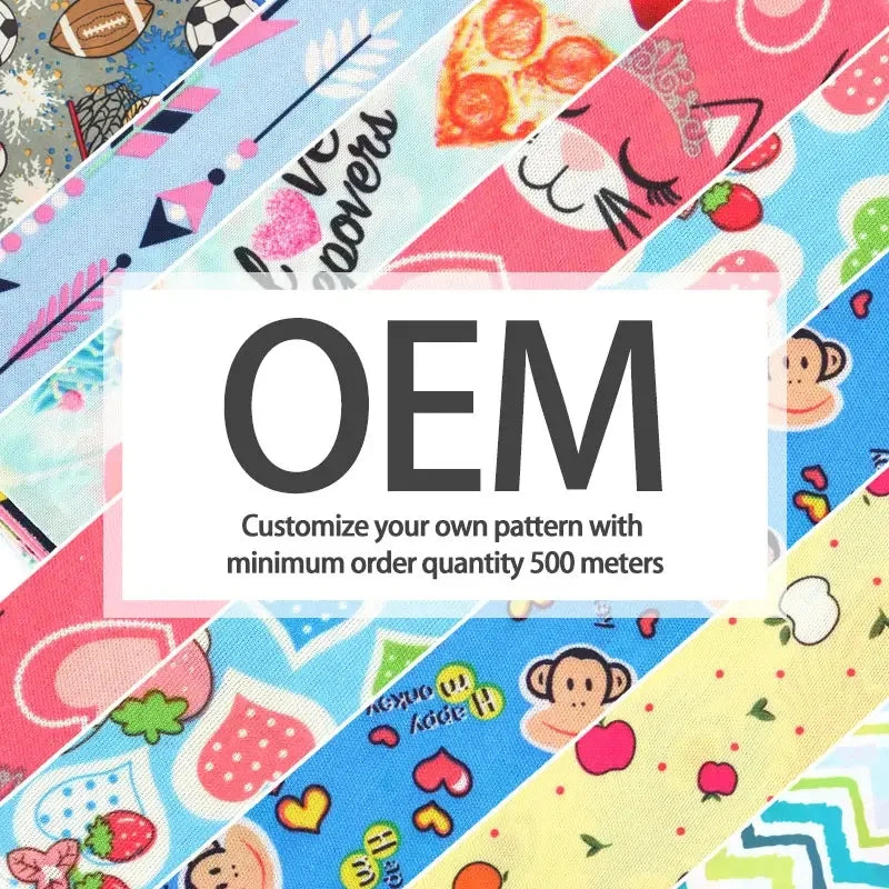 100X150CM Printed Fabric for Baby Diapers Waterproof Breathable TPU Laminated Fabric for DIY Storage Bag
