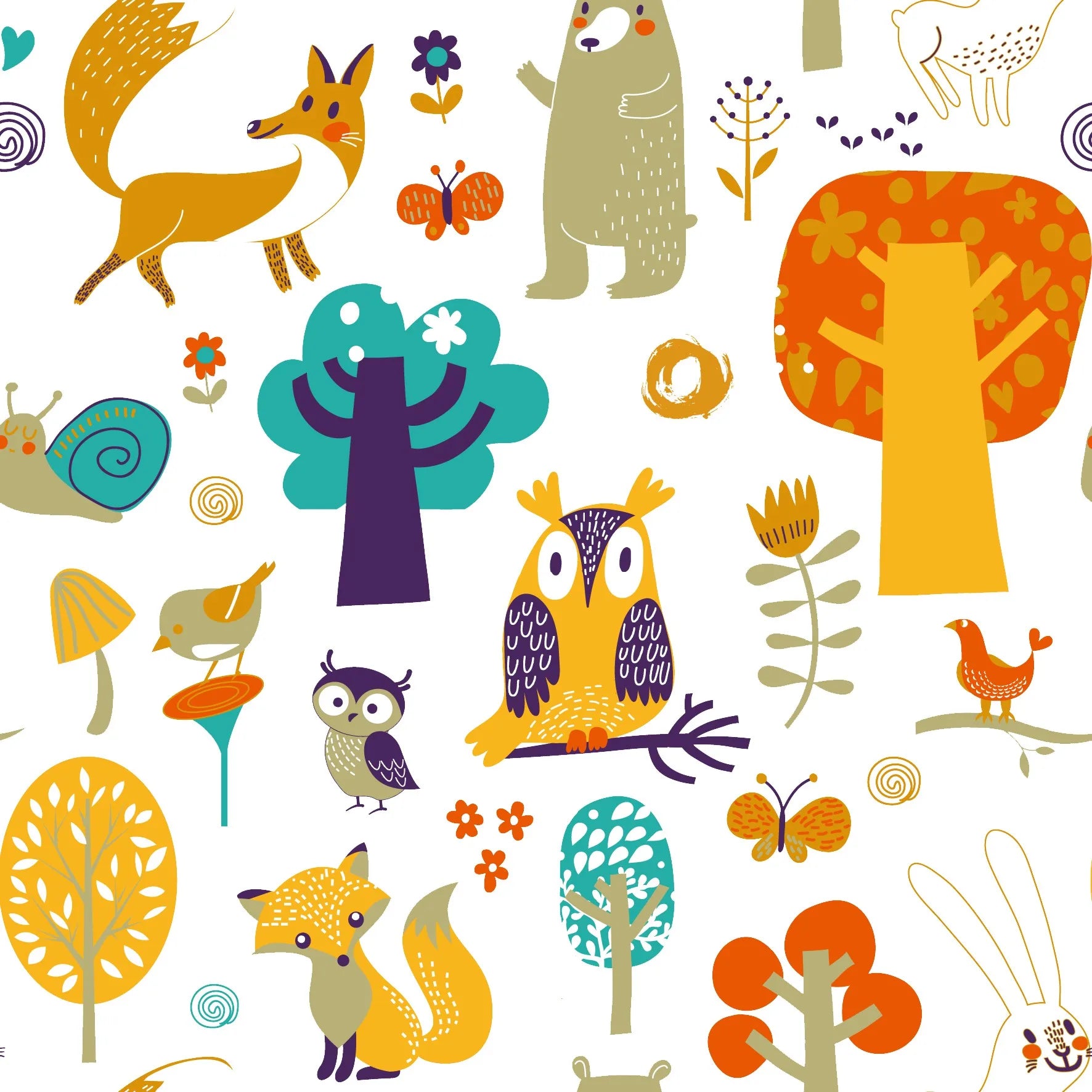 100X150CM Printed Fabric for Baby Diapers Waterproof Breathable TPU Laminated Fabric for DIY Storage Bag