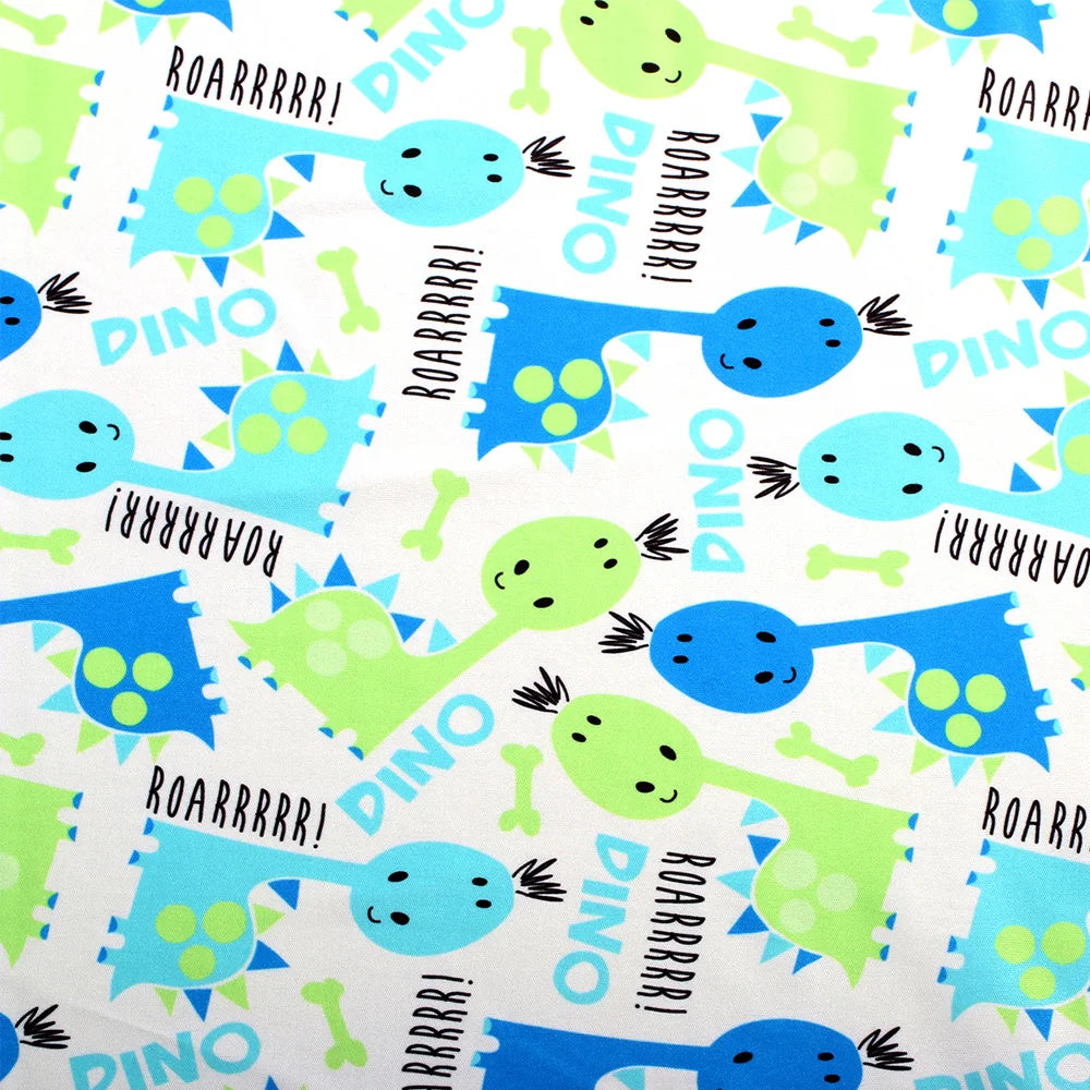100X150CM Printed Fabric for Baby Diapers Waterproof Breathable TPU Laminated Fabric for DIY Storage Bag