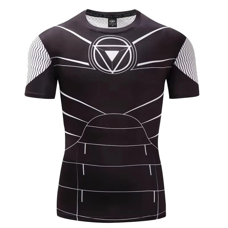 Best-selling Summer Boys Captain America Printed T-shirt with 3D "Marvel" Pattern Short Sleeve New Style Loose Fit Comfortable