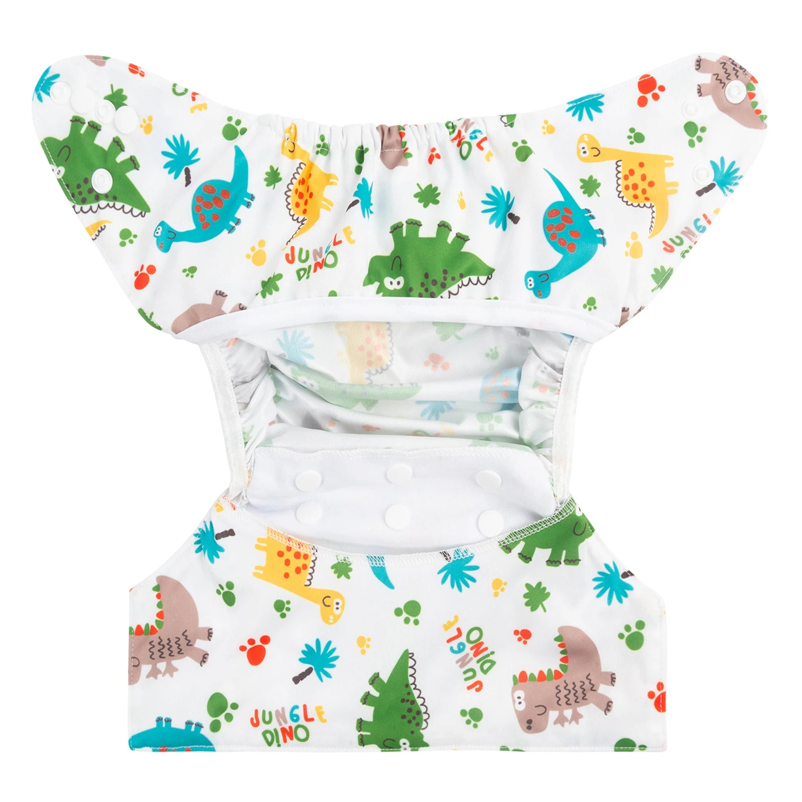 2pcs Eco-friendly Baby Cloth Diaper Cover Waterproof Cover Nappies Reusable Washable Adjustable Nappy Cover for Baby 3-15kg