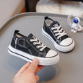 Elastic Shoes Childrens Shoes Kids Elementary School Cloth Shoes Fashion Shock Absorption Boys Girls Velcro Kids Canvas Shoes